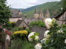 2017-05-23 Blick auf die Kathedrale in Conques