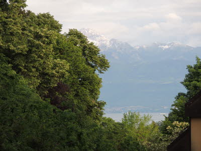 Blick aufden Mont-Blanc