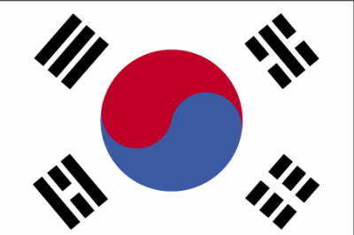 flagge suedkorea